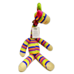 Sky Scrapper: Colorful Crocheted Giraffe - Image 3